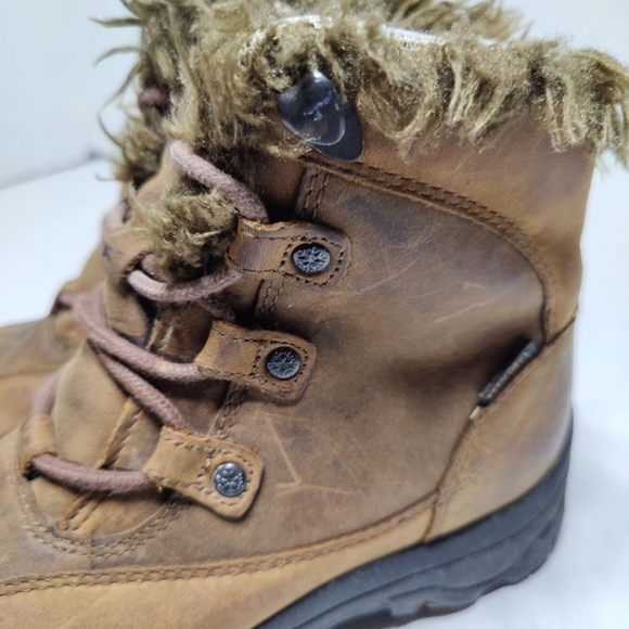 Keen Women's Fur Lined Winter Boot  Rubber Toe Size 5.5 - Picture 5 of 8